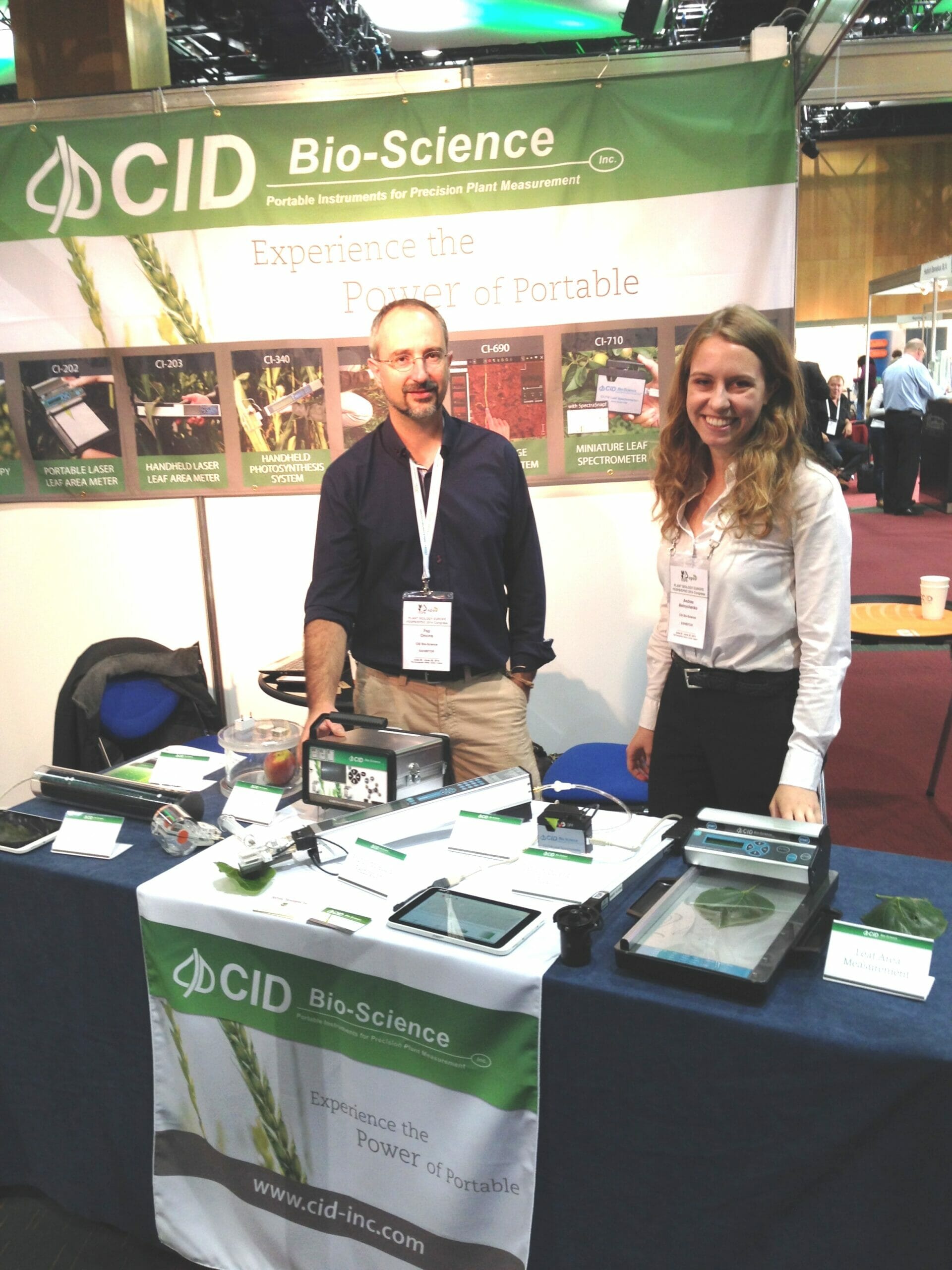 CID Exhibits at Plant Biology Europe CID BioScience