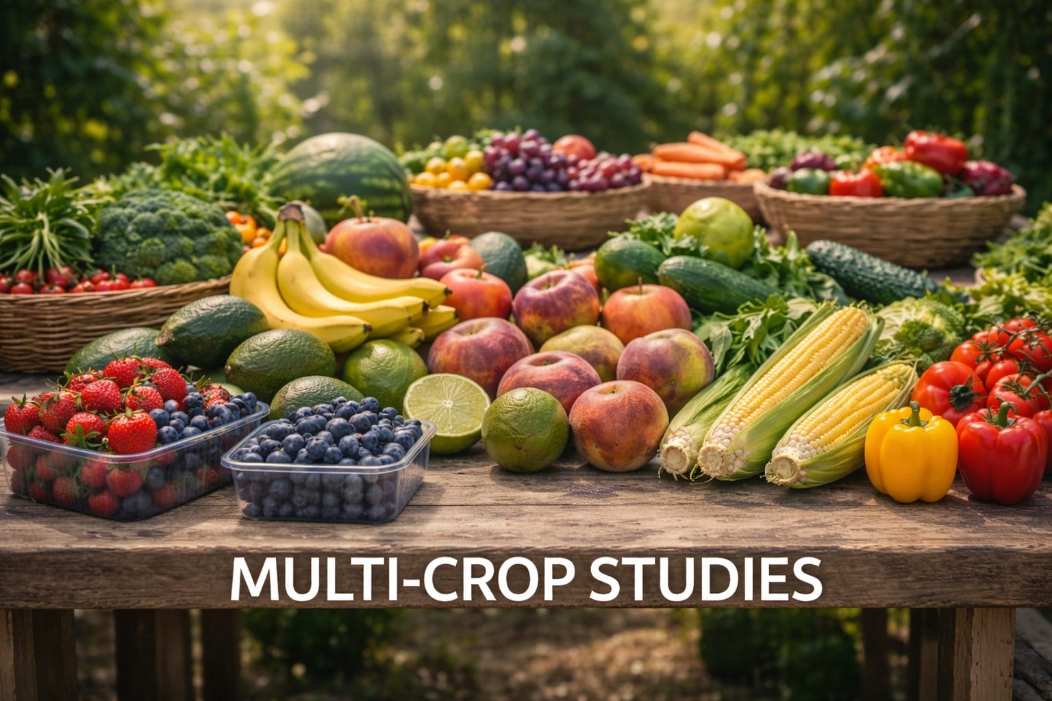 Multi‑Crop Studies Choosing Instruments that Adapt Across Species