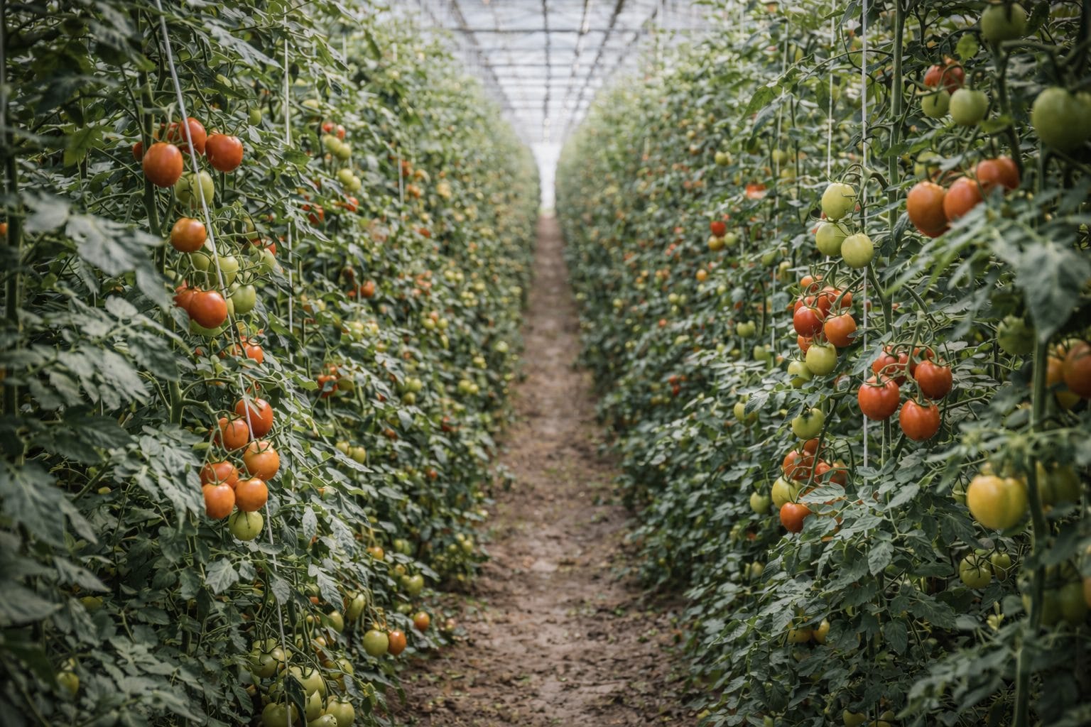Measuring Leaf Area Index in Greenhouse Tomatoes with the CI‑202